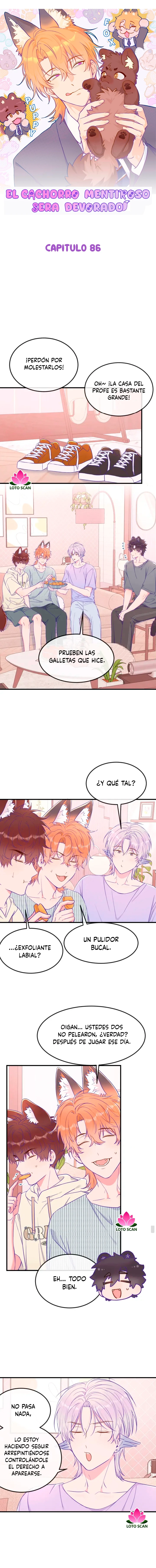 el cachorro mentiroso será devorado Capitulo 86 página 2