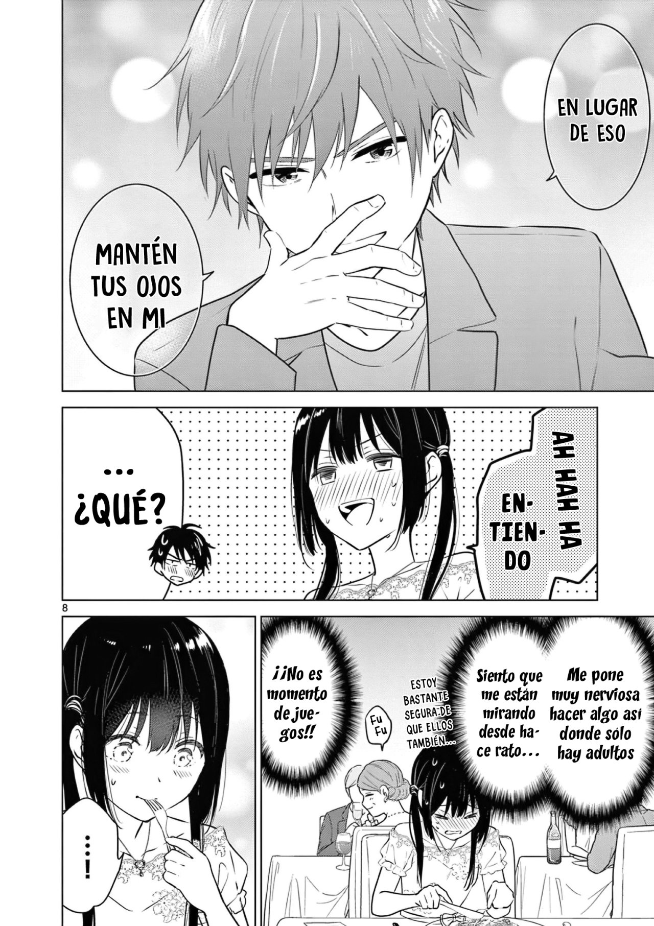 I Want to End the Game That I Love Capitulo 6: Los amigos de la infancia en una cita página 10