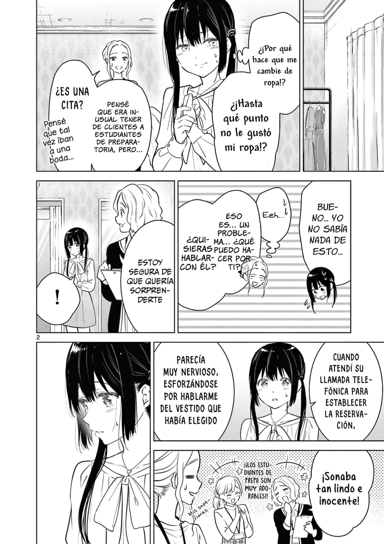 I Want to End the Game That I Love Capitulo 6: Los amigos de la infancia en una cita página 4