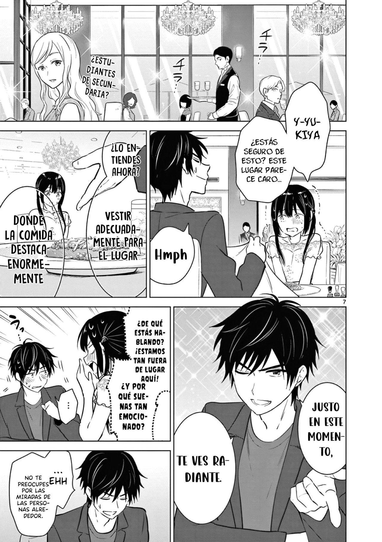I Want to End the Game That I Love Capitulo 6: Los amigos de la infancia en una cita página 9