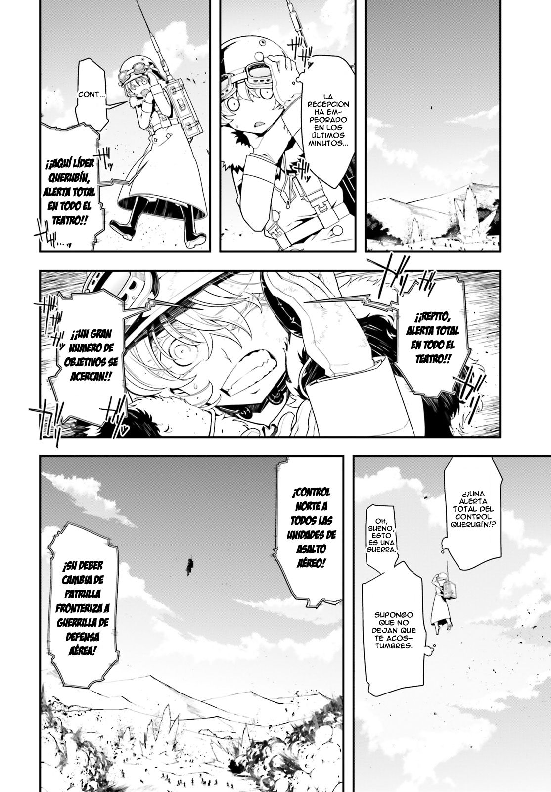 Youjo Senki Capitulo 1: El Cielo en Norden página 32