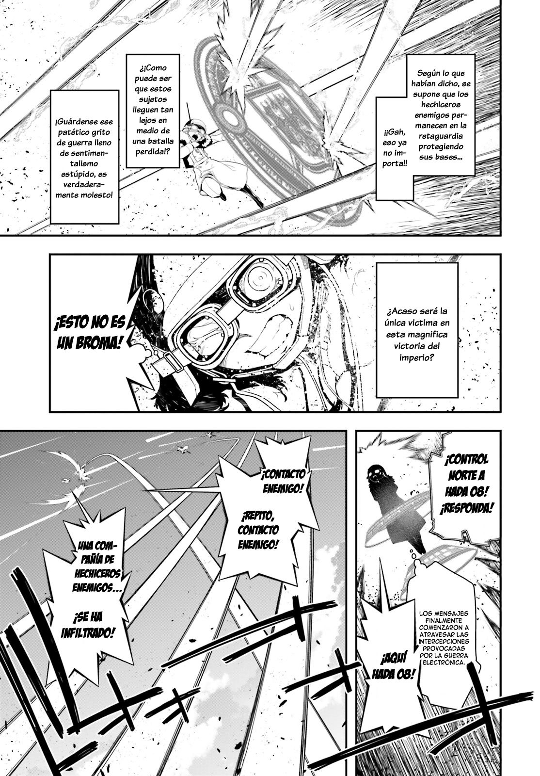 Youjo Senki Capitulo 1: El Cielo en Norden página 36