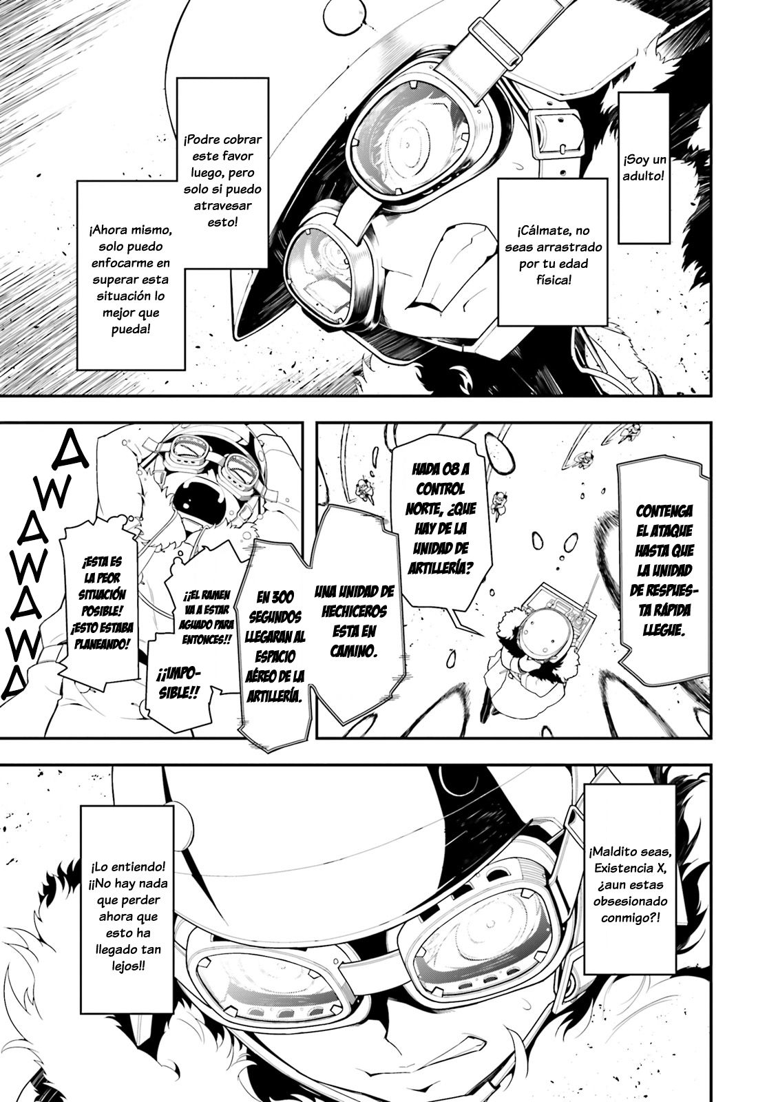 Youjo Senki Capitulo 1: El Cielo en Norden página 38