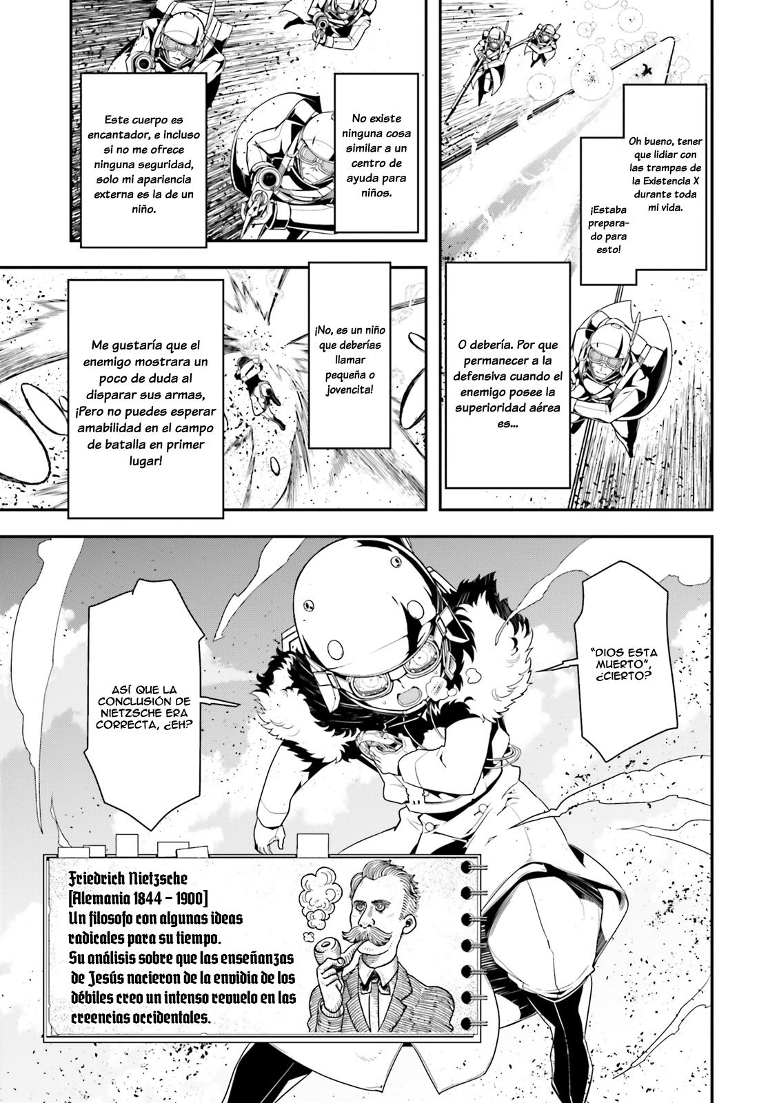 Youjo Senki Capitulo 1: El Cielo en Norden página 41