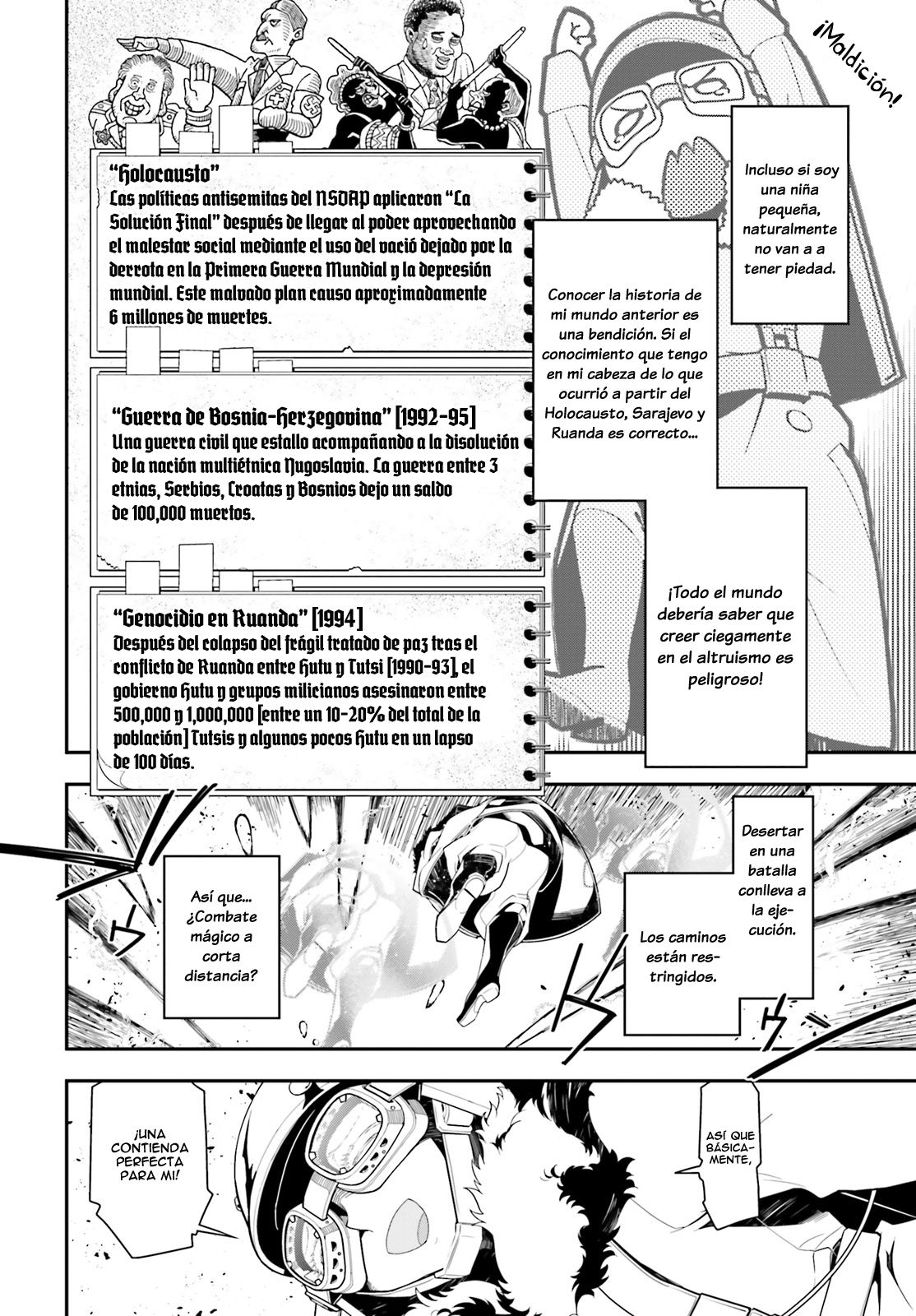 Youjo Senki Capitulo 1: El Cielo en Norden página 42