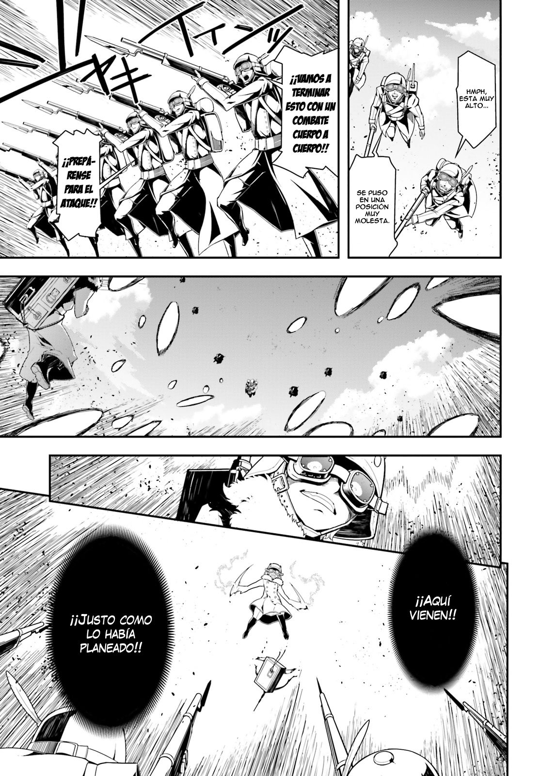 Youjo Senki Capitulo 1: El Cielo en Norden página 45