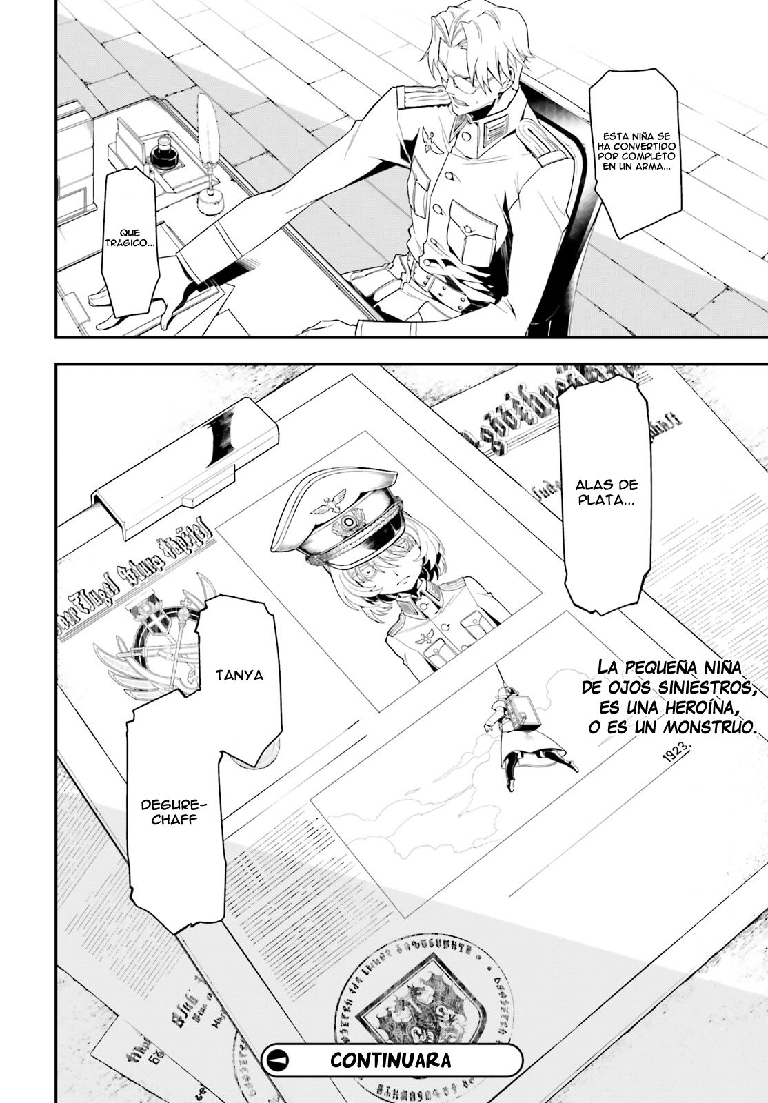 Youjo Senki Capitulo 1: El Cielo en Norden página 55