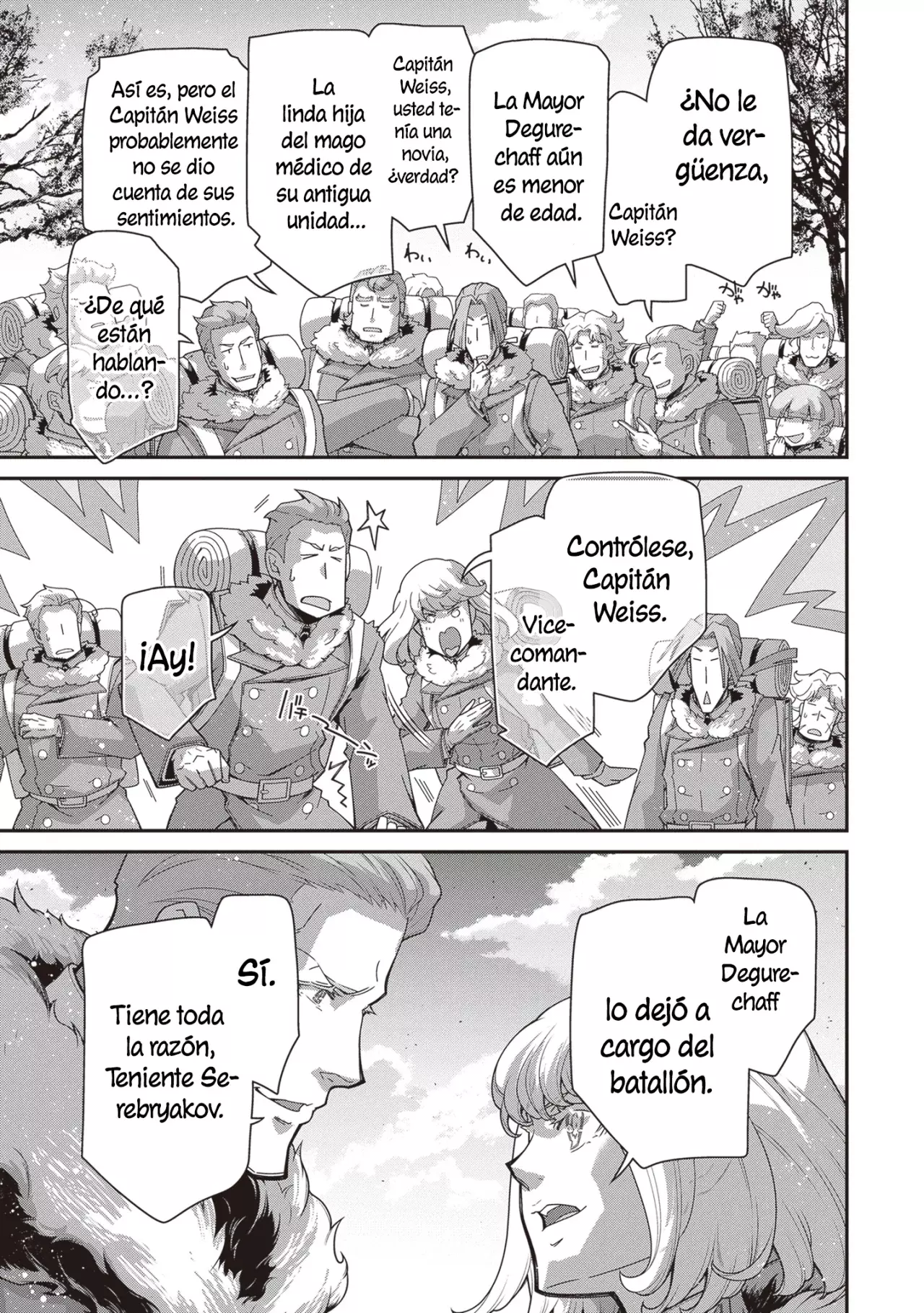 Youjo Senki Capitulo 100: Reorganización III página 14