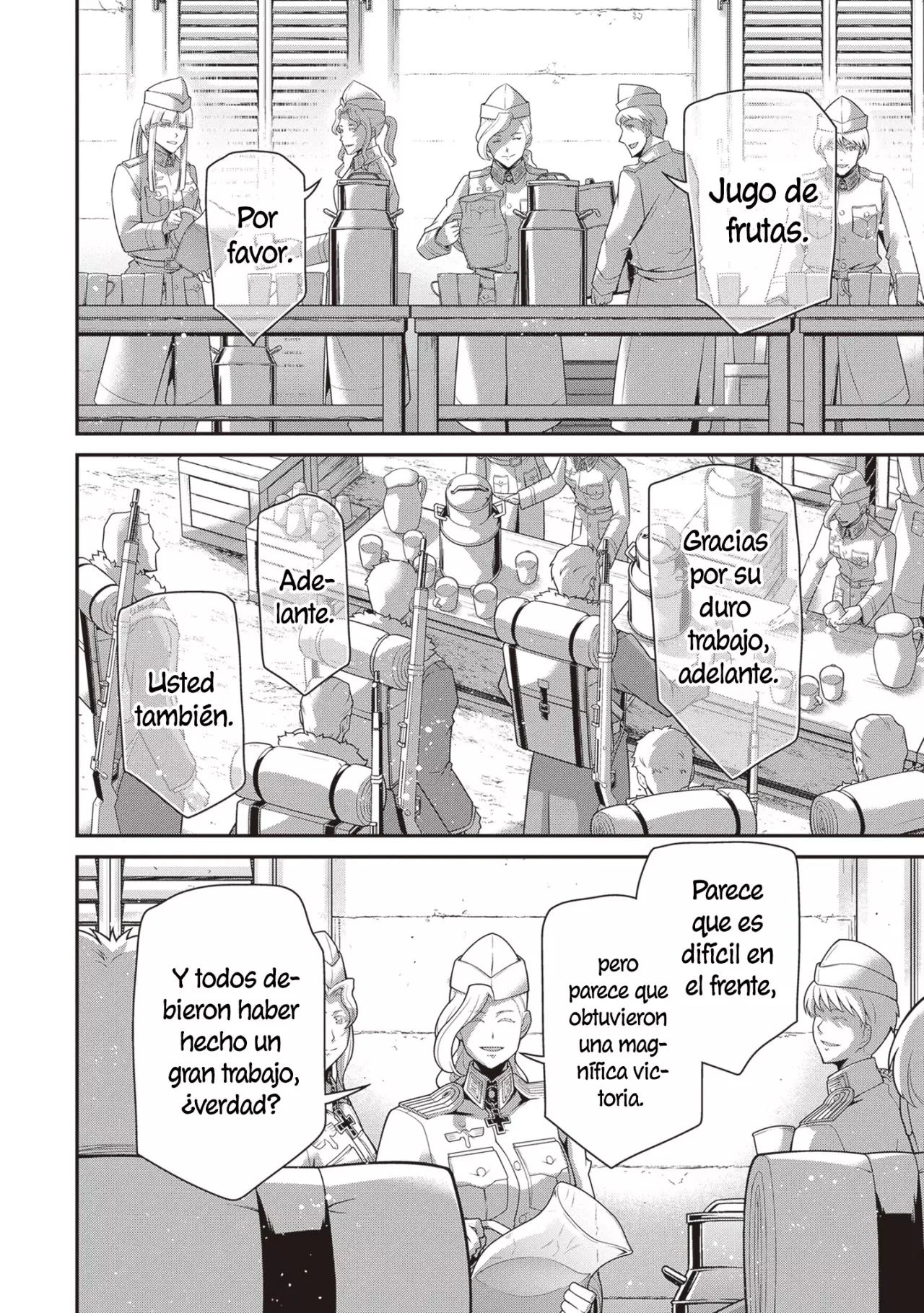 Youjo Senki Capitulo 100: Reorganización III página 17