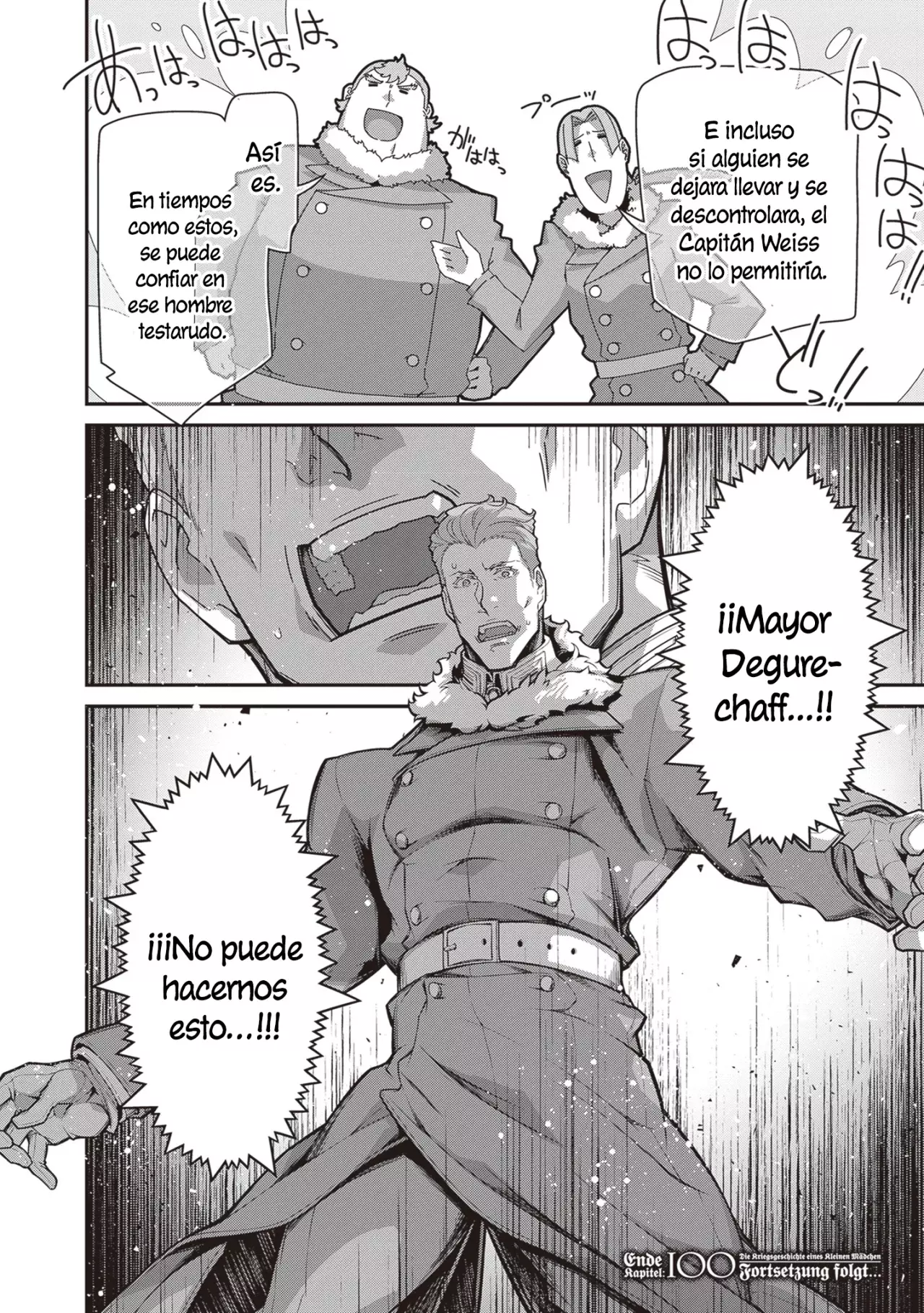 Youjo Senki Capitulo 100: Reorganización III página 38