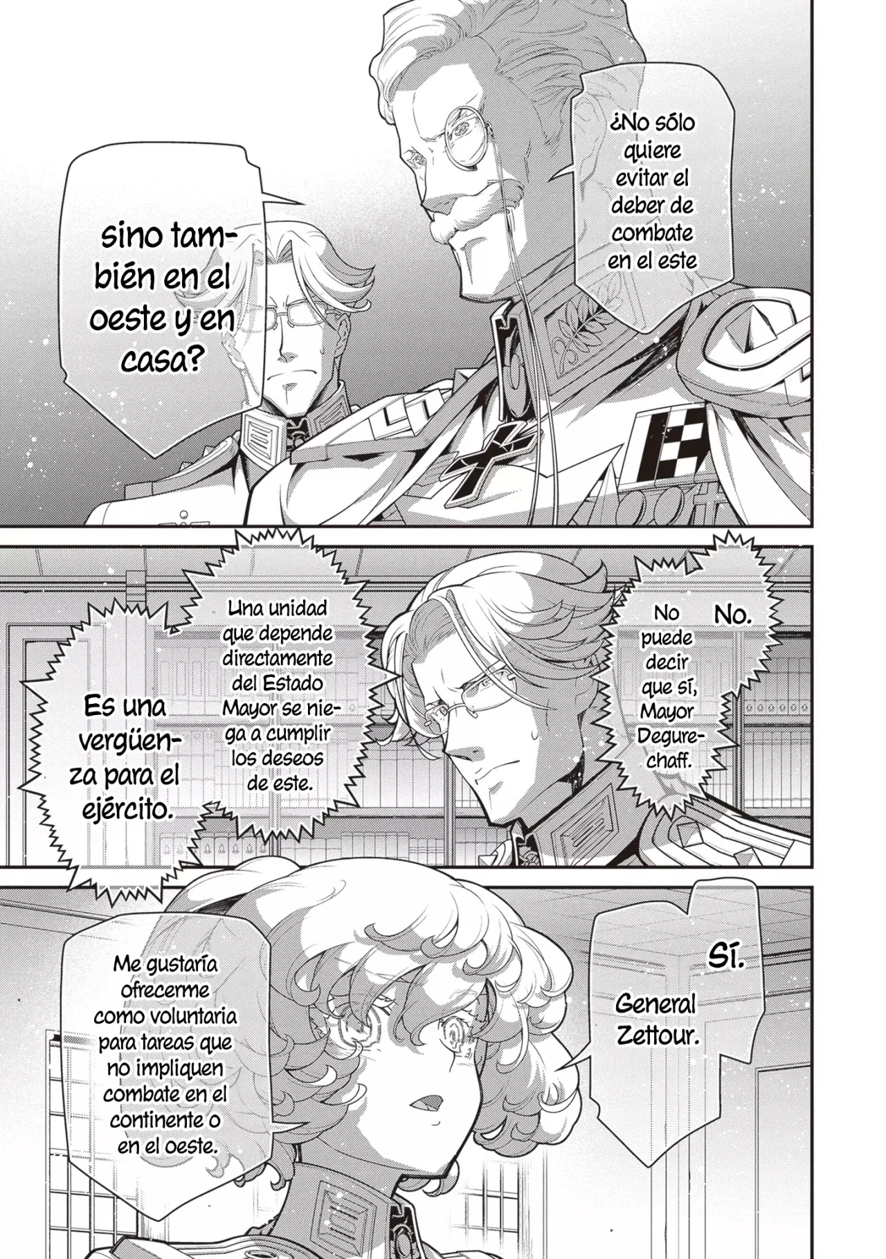 Youjo Senki Capitulo 101: Reorganización IV página 18