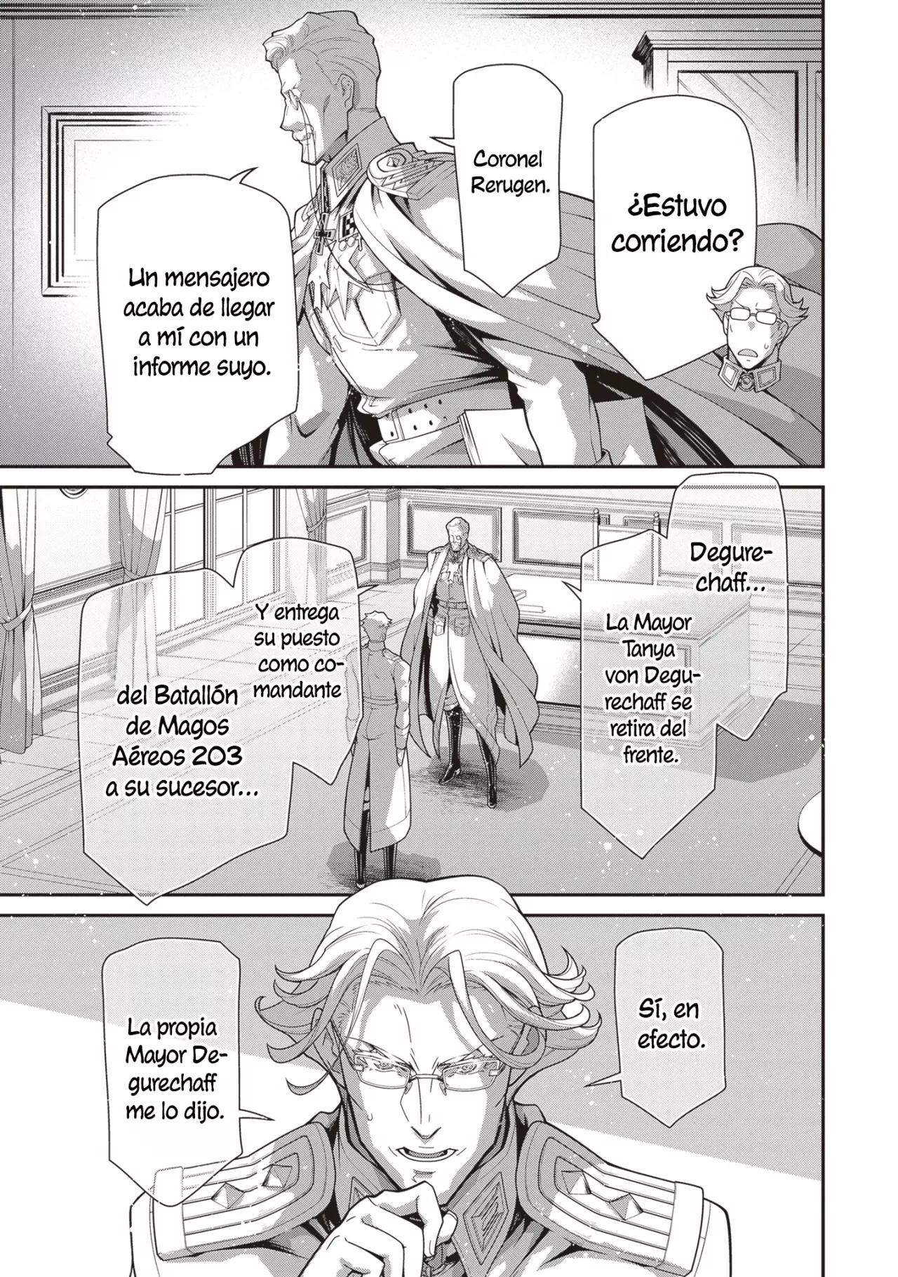 Youjo Senki Capitulo 101: Reorganización IV página 6