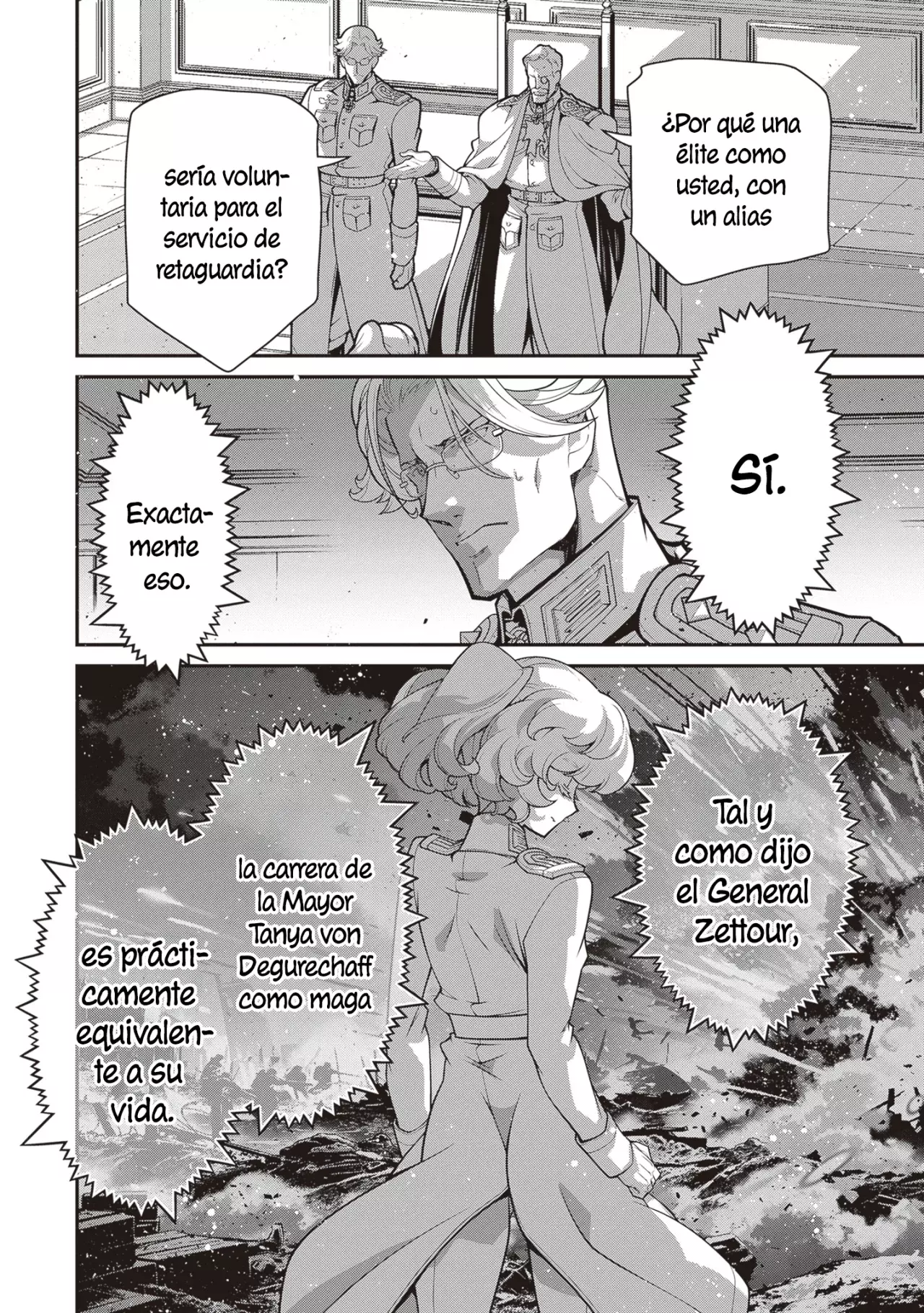 Youjo Senki Capitulo 102: Reorganización V página 3