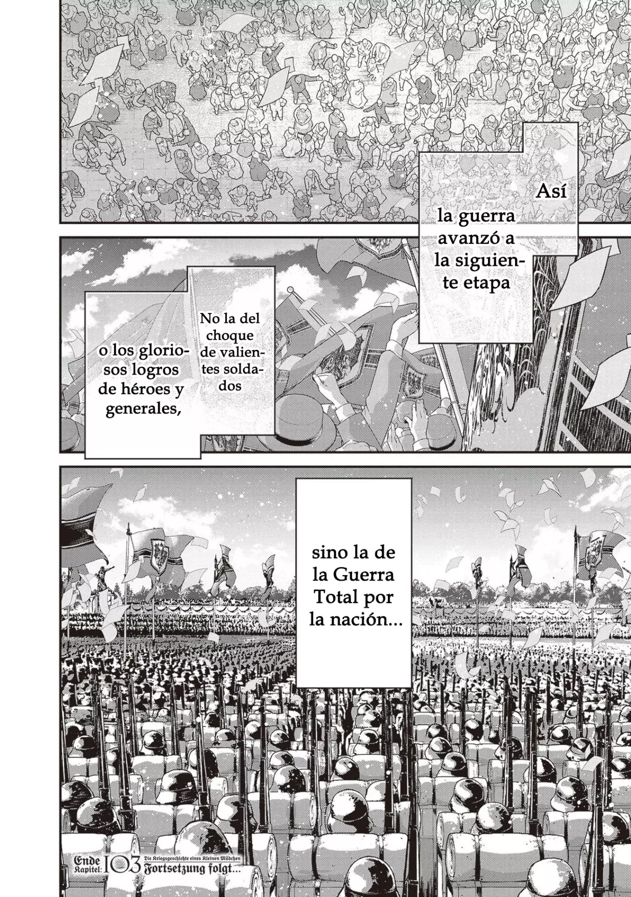Youjo Senki Capitulo 103: Reorganización VI página 21