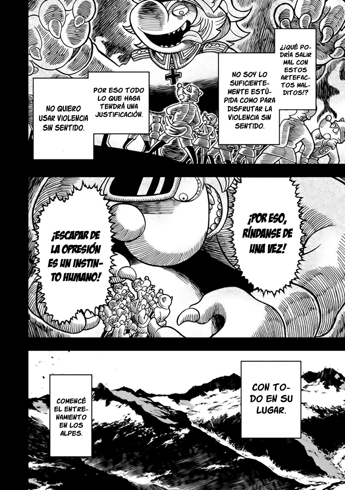 Youjo Senki Capitulo 11: El batallón primigenio II página 49