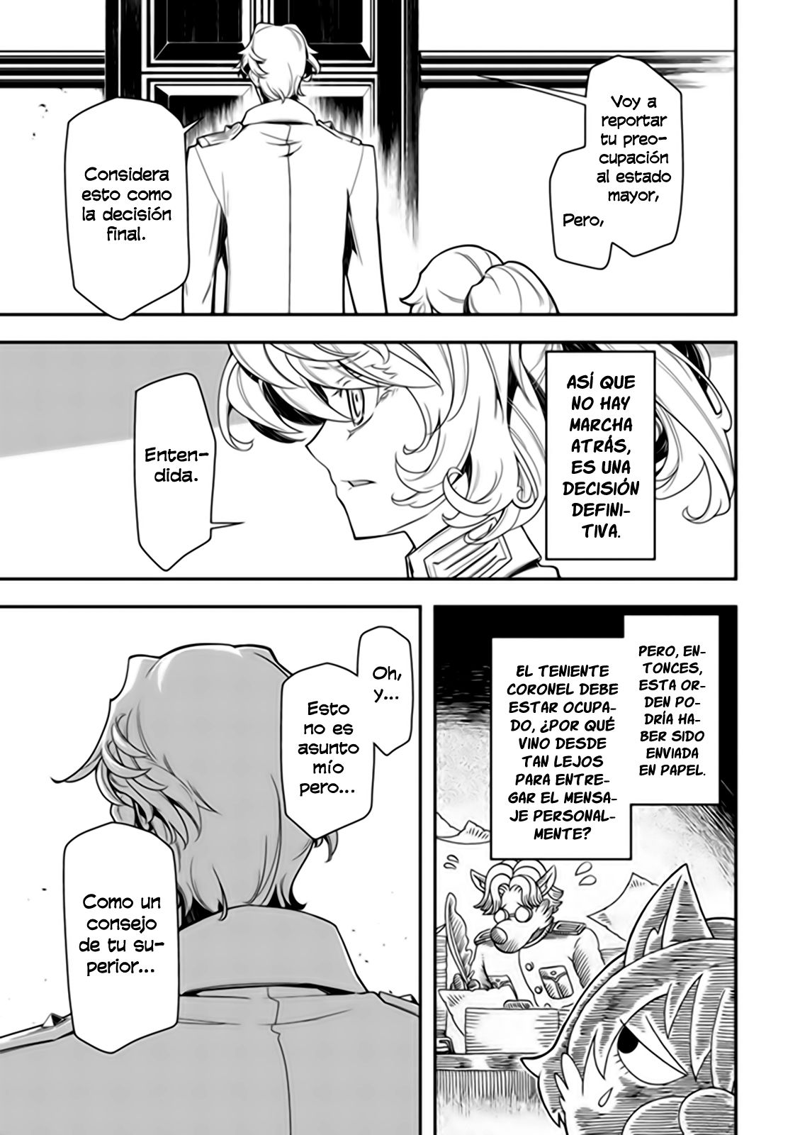Youjo Senki Capitulo 11: El batallón primigenio II página 63