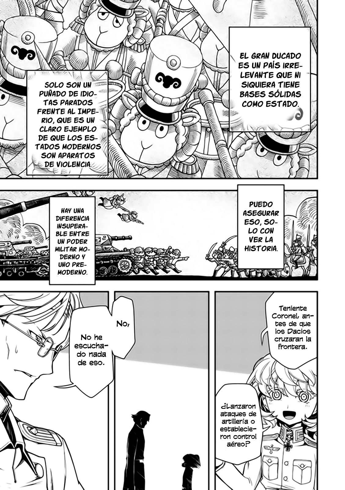 Youjo Senki Capitulo 12: La guerra dacia I página 18