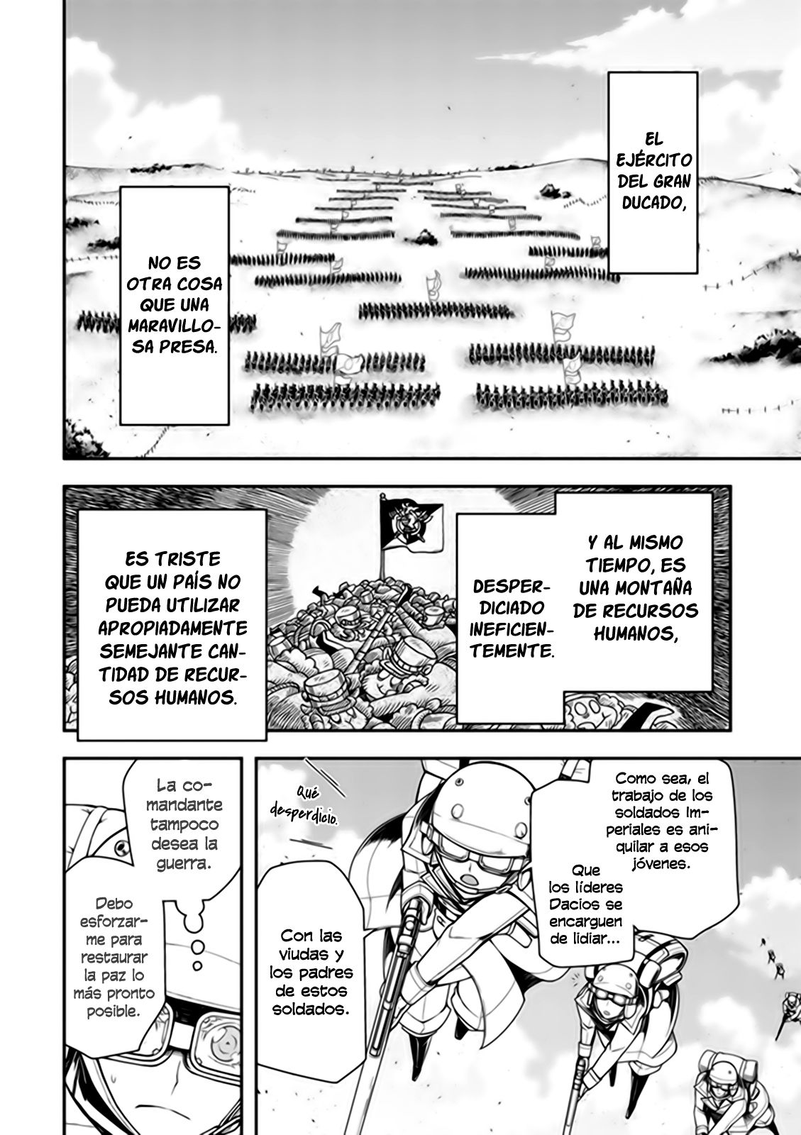 Youjo Senki Capitulo 12: La guerra dacia I página 36