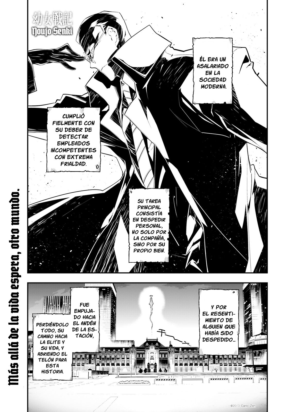 Youjo Senki Capitulo 2: Orbe Operativo Elenium Tipo 95 página 1