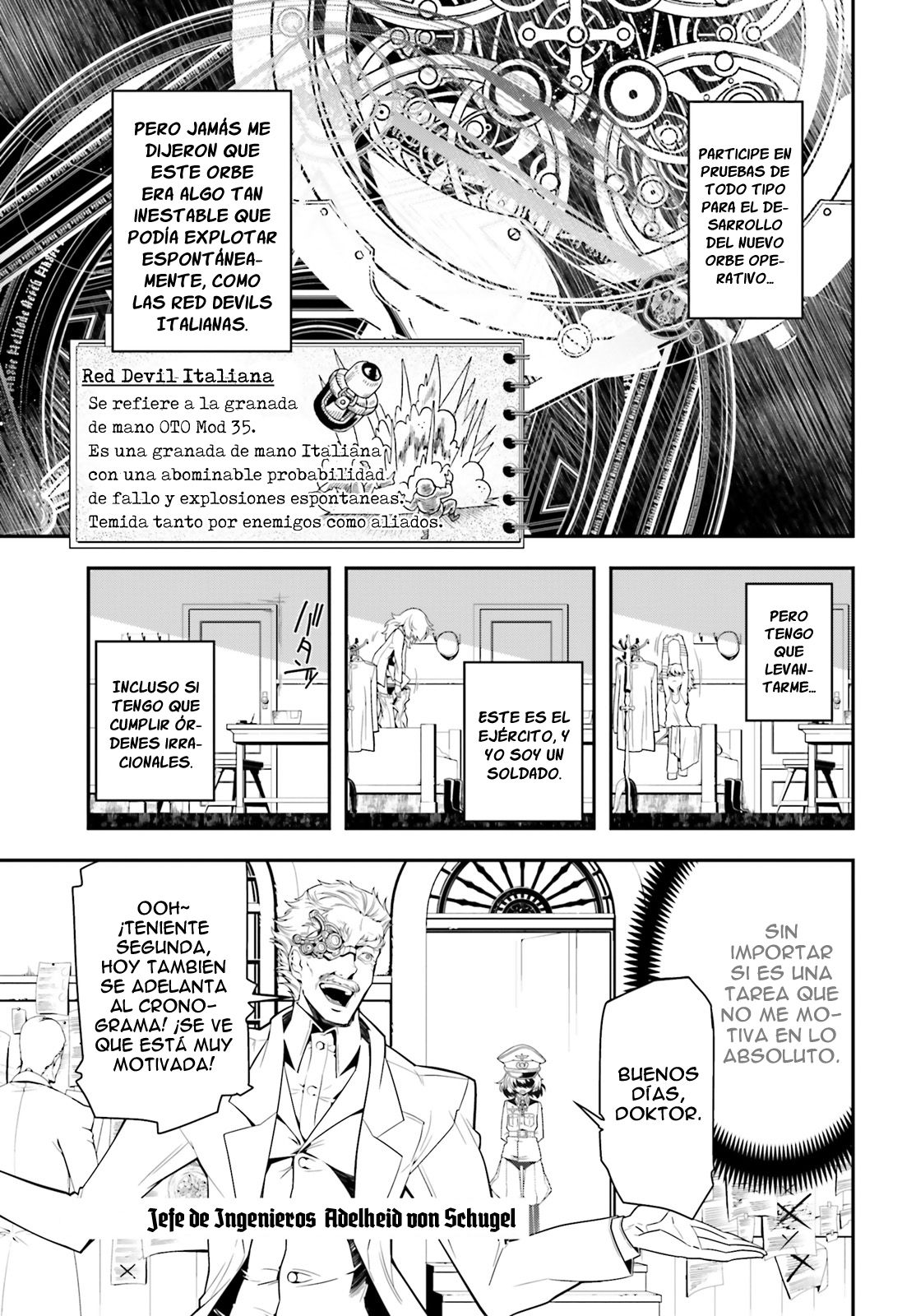 Youjo Senki Capitulo 2: Orbe Operativo Elenium Tipo 95 página 17