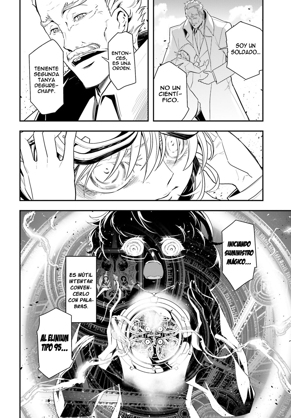Youjo Senki Capitulo 2: Orbe Operativo Elenium Tipo 95 página 36