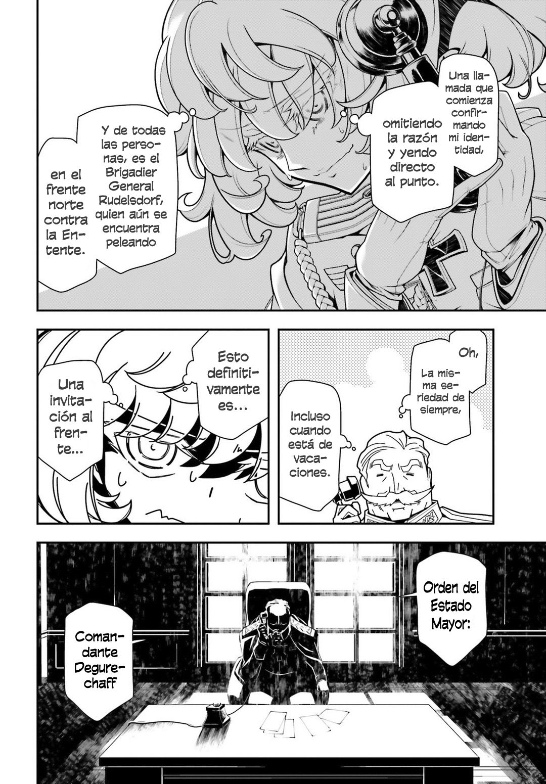 Youjo Senki Capitulo 23: El Demonio en la Costa de Norden I página 37