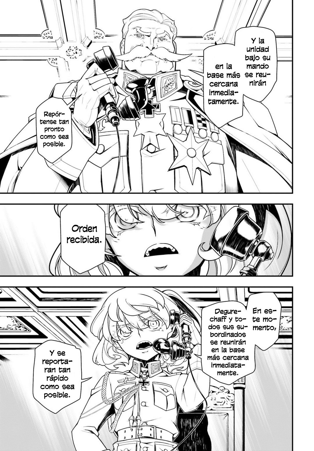 Youjo Senki Capitulo 23: El Demonio en la Costa de Norden I página 38