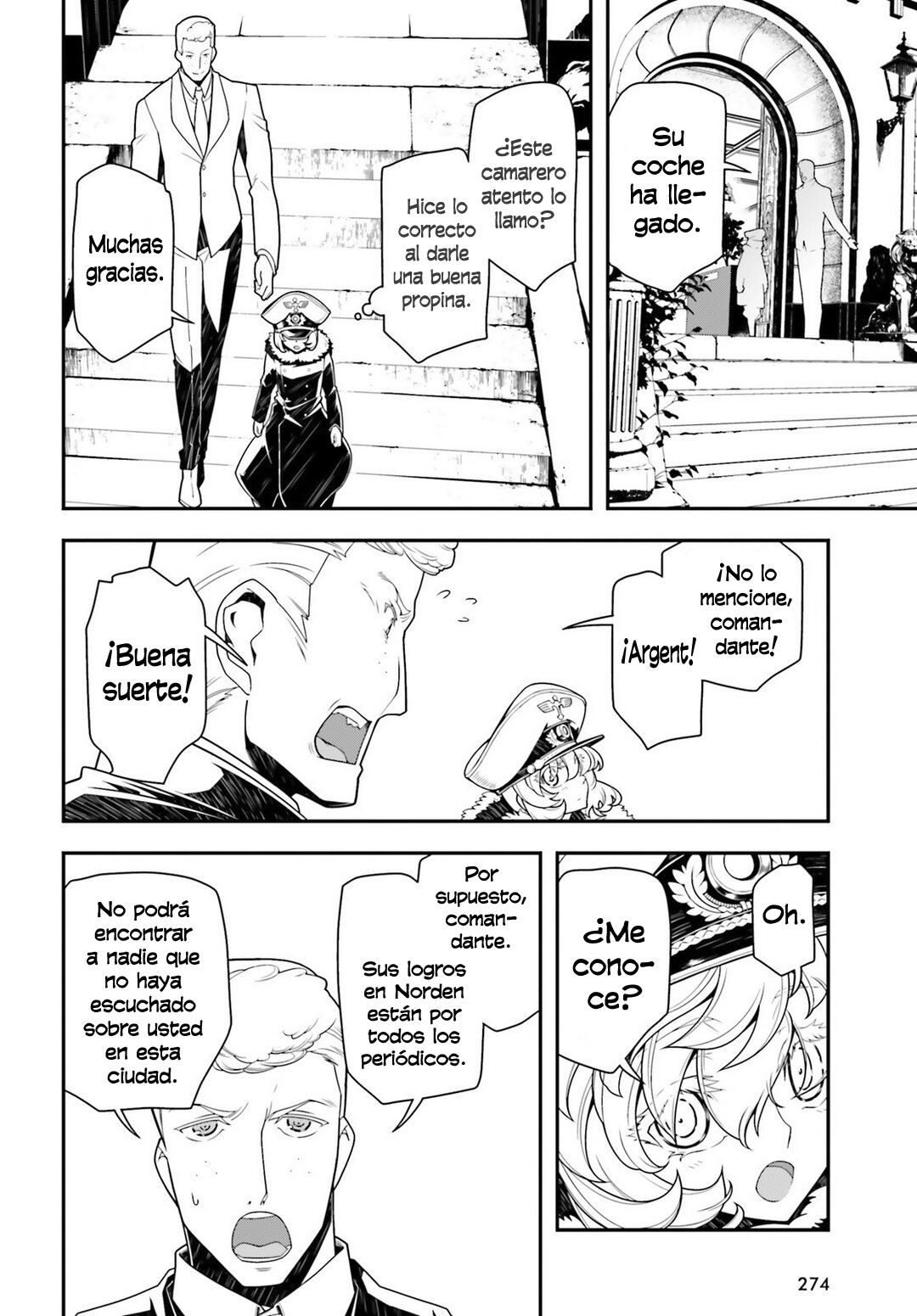Youjo Senki Capitulo 24: El Demonio en la Costa de Norden II página 8
