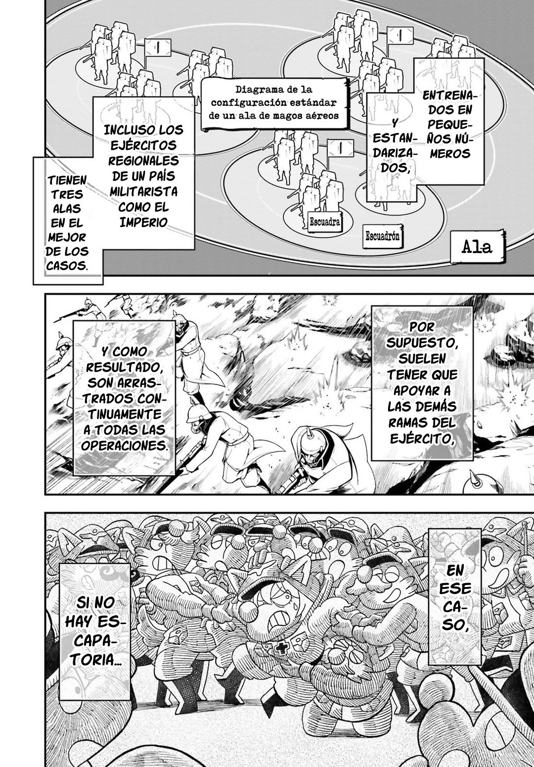 Youjo Senki Capitulo 25: El Demonio en la Costa de Norden III página 18