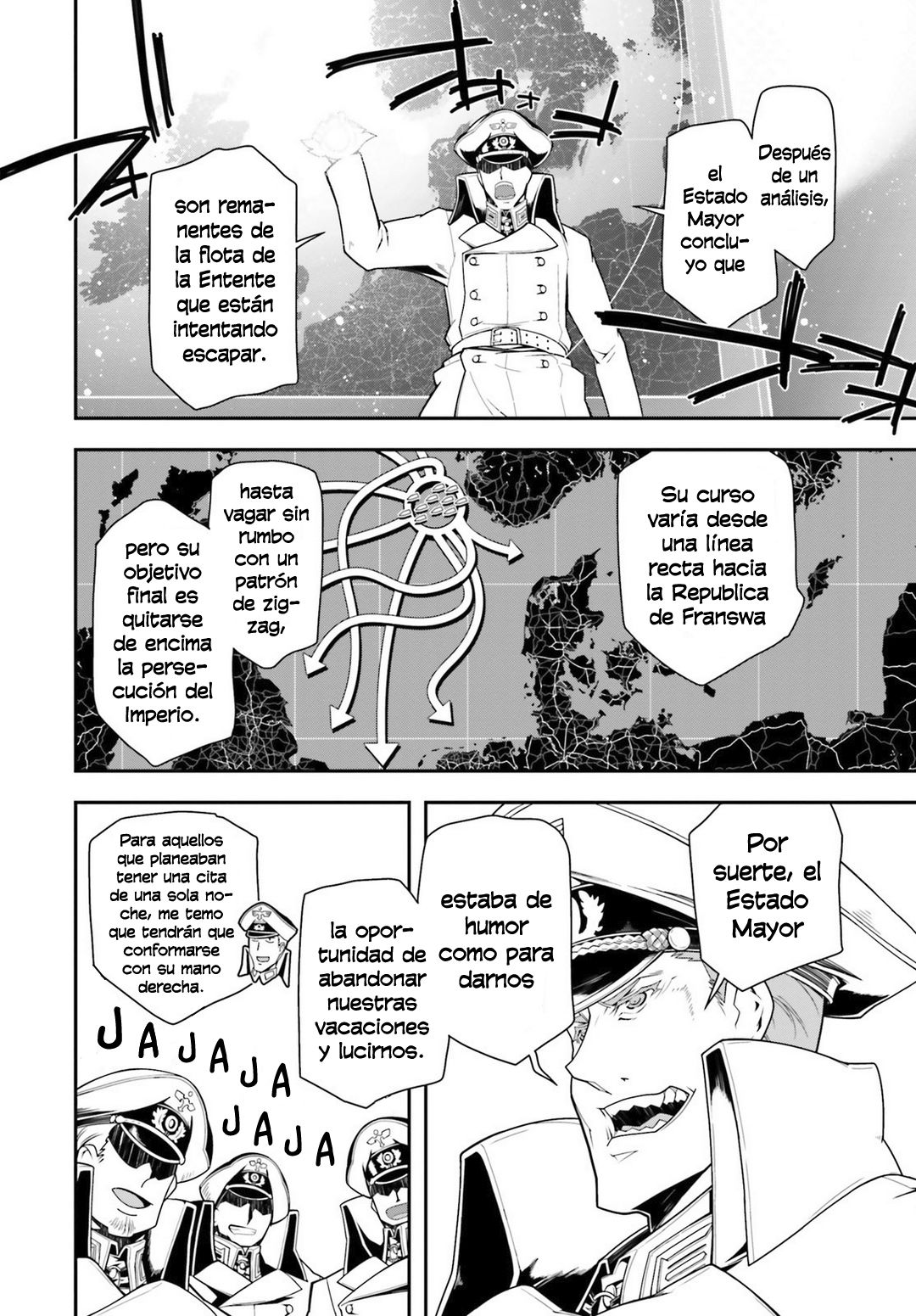 Youjo Senki Capitulo 25: El Demonio en la Costa de Norden III página 46