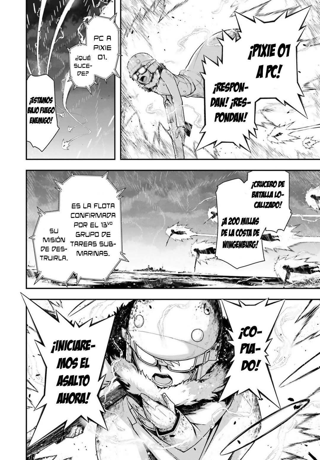 Youjo Senki Capitulo 25: El Demonio en la Costa de Norden III página 64