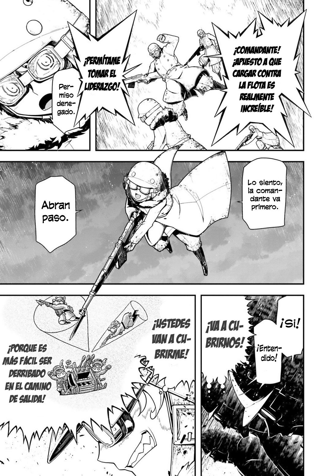 Youjo Senki Capitulo 25: El Demonio en la Costa de Norden III página 69