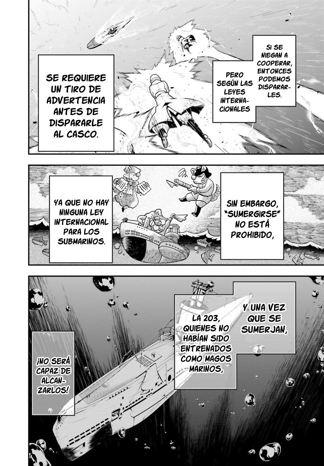 Youjo Senki Capitulo 26.2: El Demonio en la Costa de Norden IV página 34