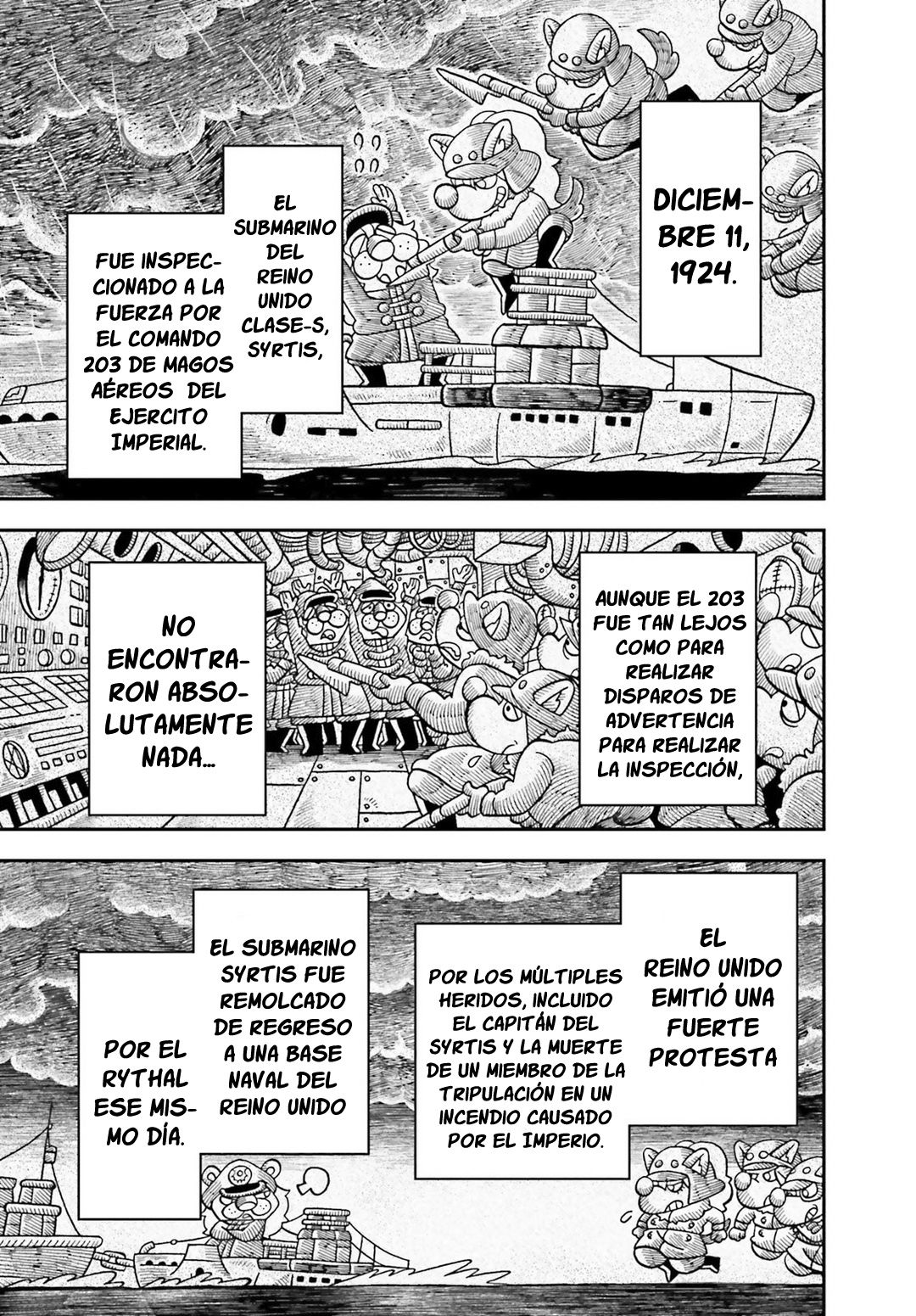 Youjo Senki Capitulo 26.2: El Demonio en la Costa de Norden IV página 43