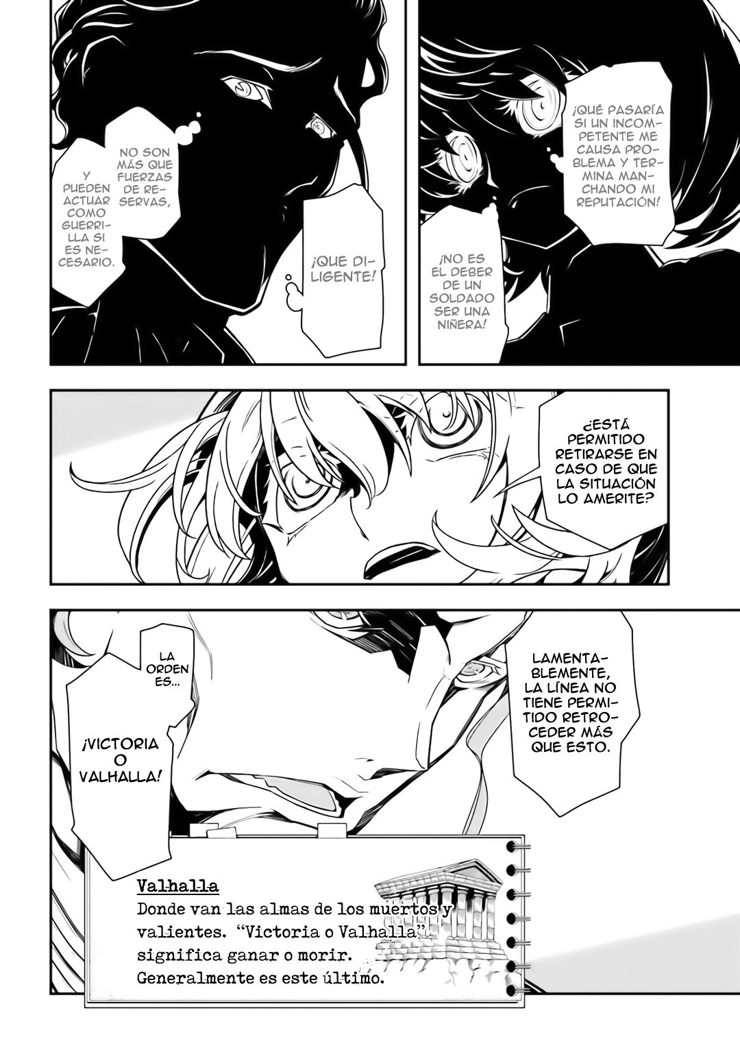 Youjo Senki Capitulo 3.1: La guardia del Rin I página 25
