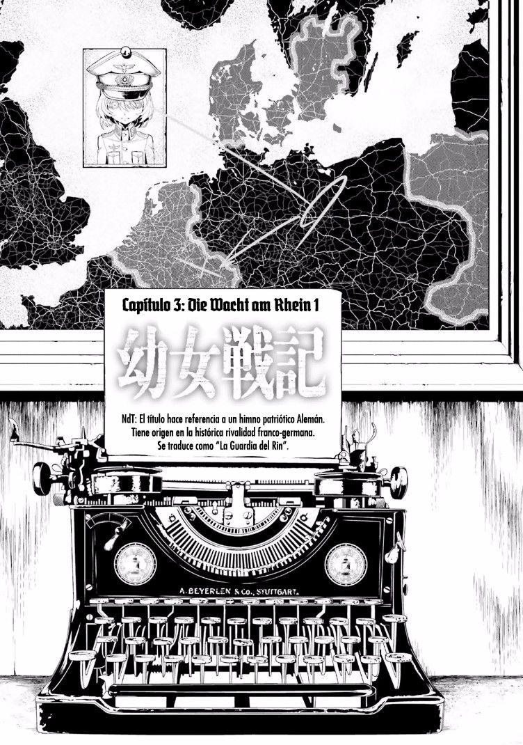 Youjo Senki Capitulo 3.1: La guardia del Rin I página 5