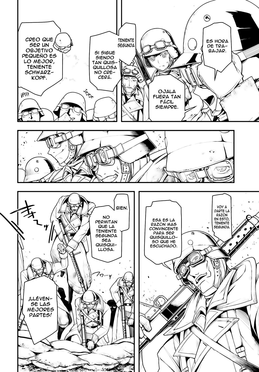 Youjo Senki Capitulo 3.2: La guardia del Rin I página 21
