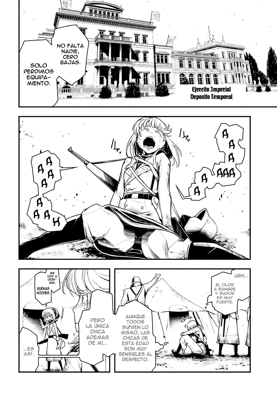 Youjo Senki Capitulo 3.2: La guardia del Rin I página 28