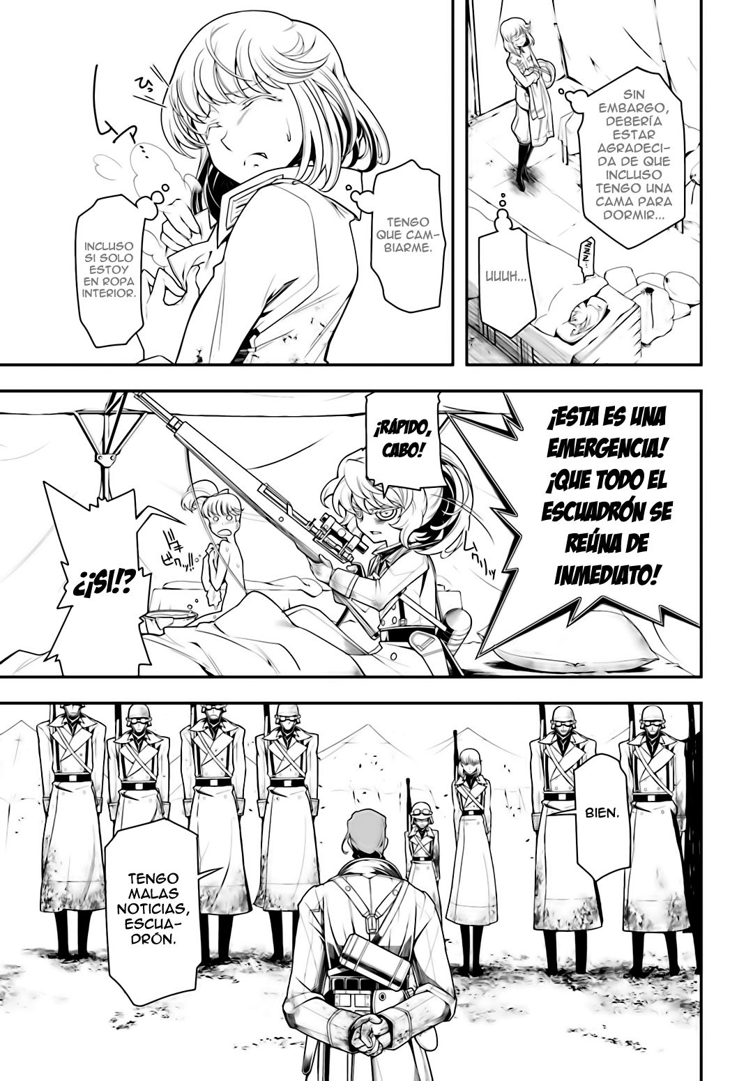 Youjo Senki Capitulo 3.2: La guardia del Rin I página 29