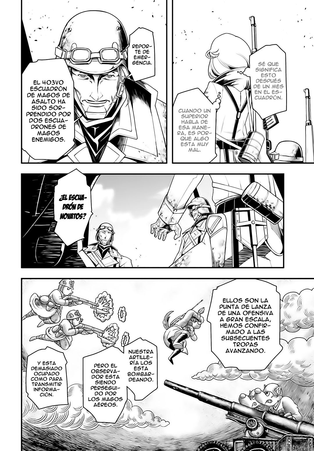 Youjo Senki Capitulo 3.2: La guardia del Rin I página 30
