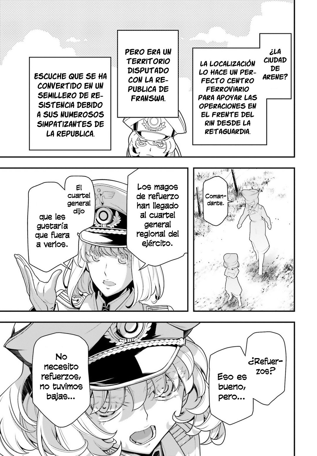 Youjo Senki Capitulo 30: El Demonio del Rin II página 36
