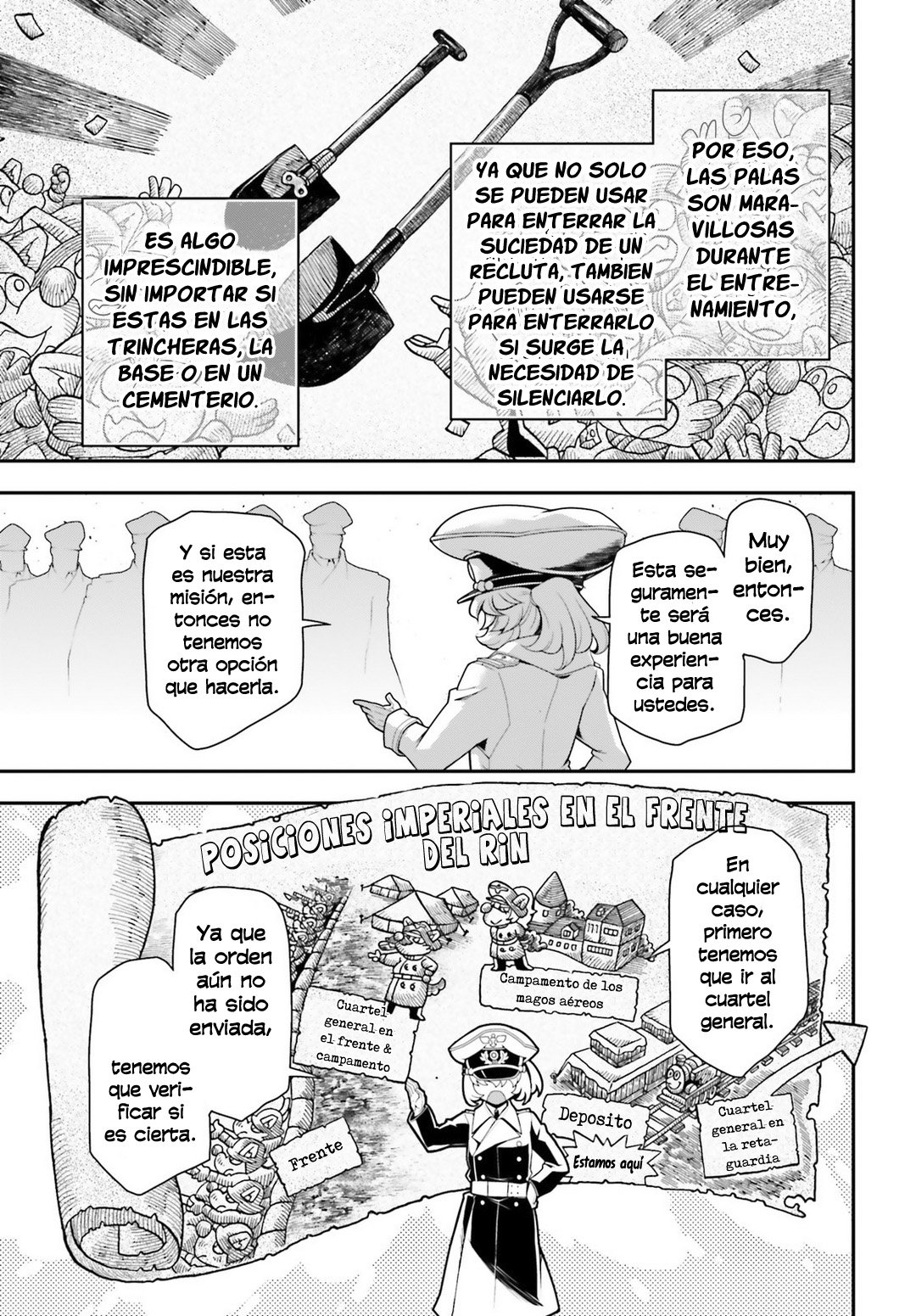 Youjo Senki Capitulo 30: El Demonio del Rin II página 44