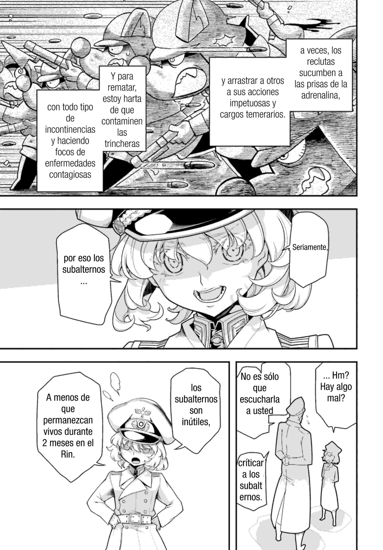 Youjo Senki Capitulo 31: El Demonio del Rin III página 14