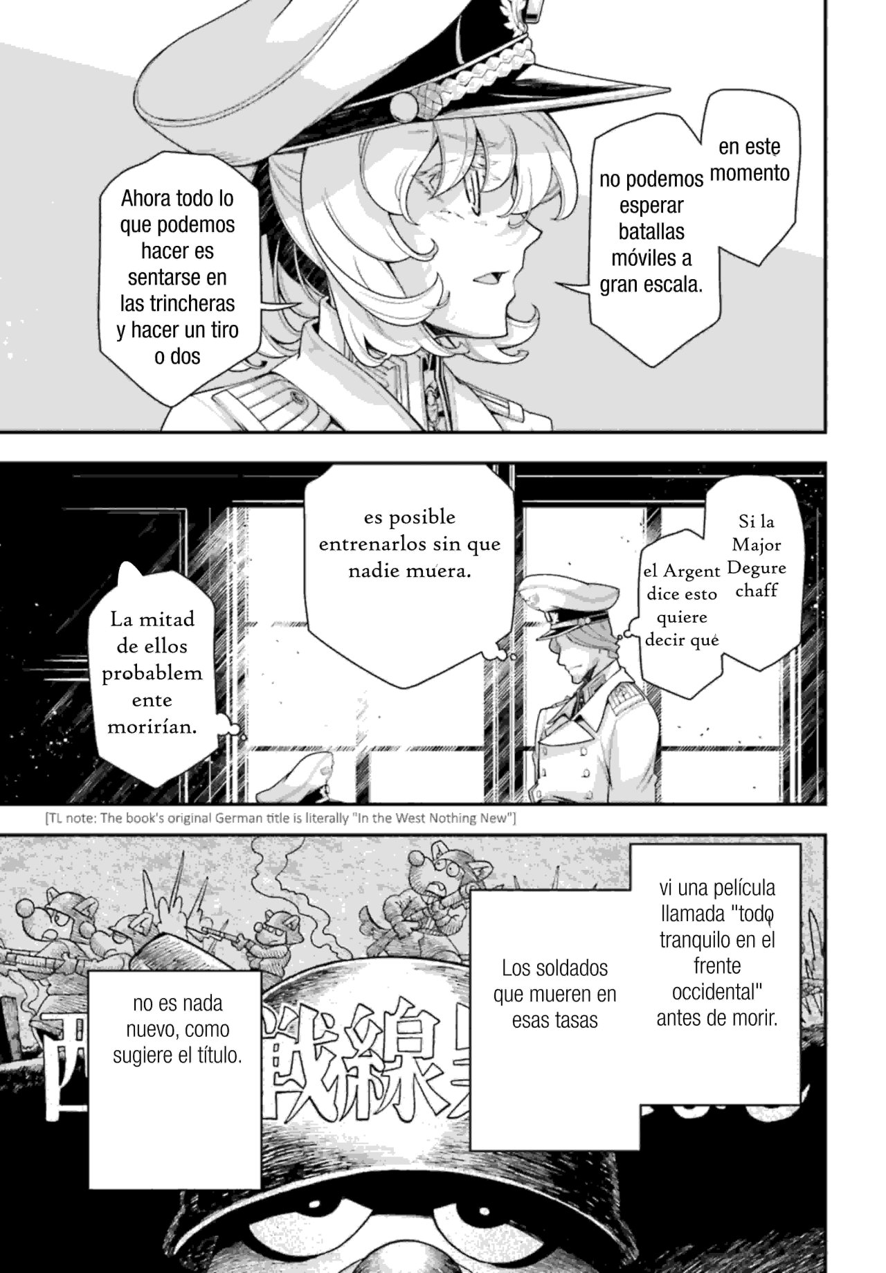 Youjo Senki Capitulo 31: El Demonio del Rin III página 16