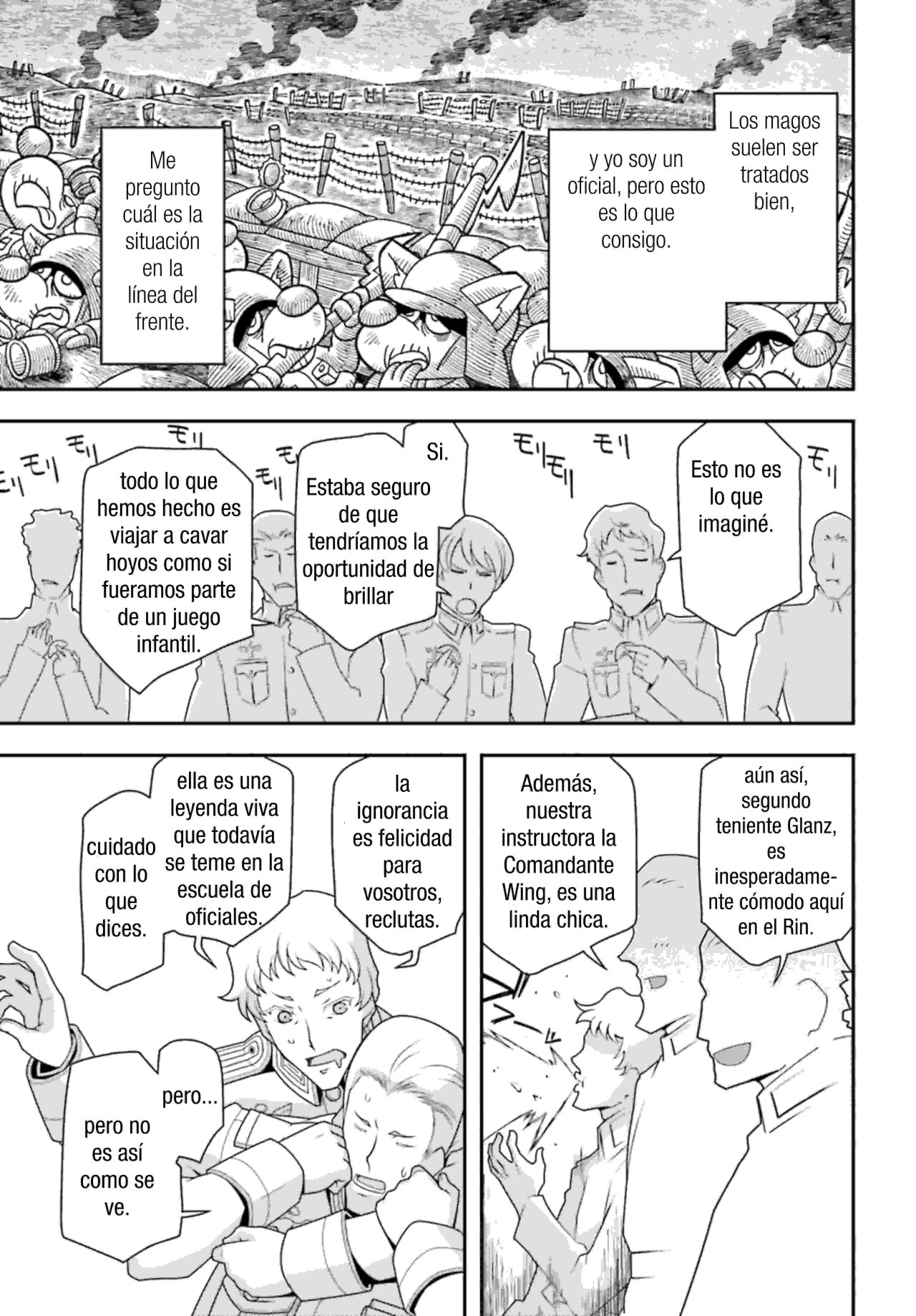 Youjo Senki Capitulo 31: El Demonio del Rin III página 38