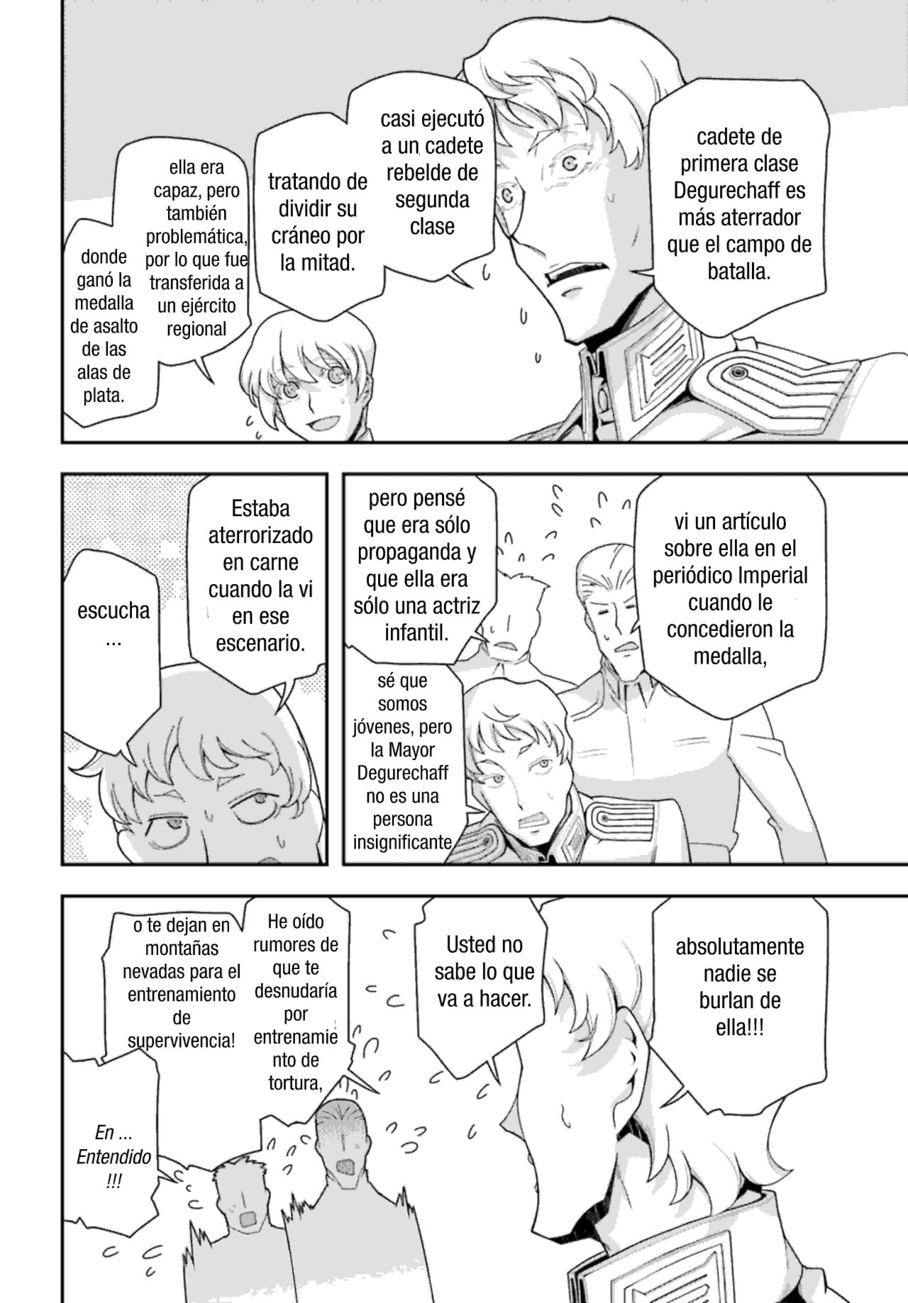 Youjo Senki Capitulo 31: El Demonio del Rin III página 39