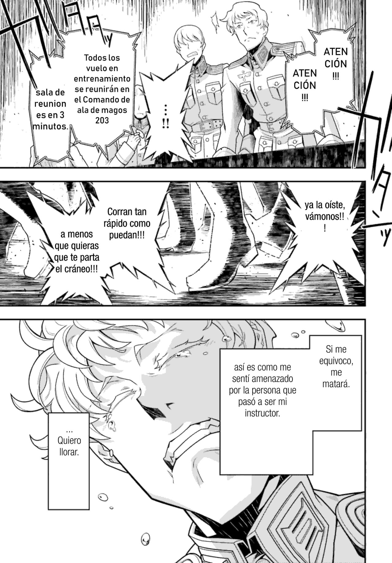 Youjo Senki Capitulo 31: El Demonio del Rin III página 40