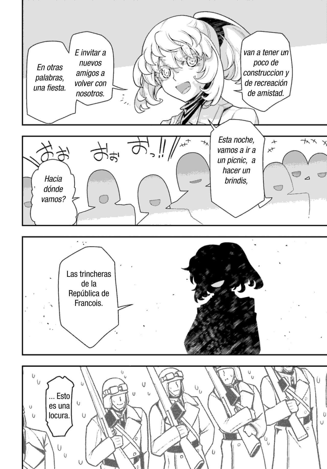 Youjo Senki Capitulo 31: El Demonio del Rin III página 45