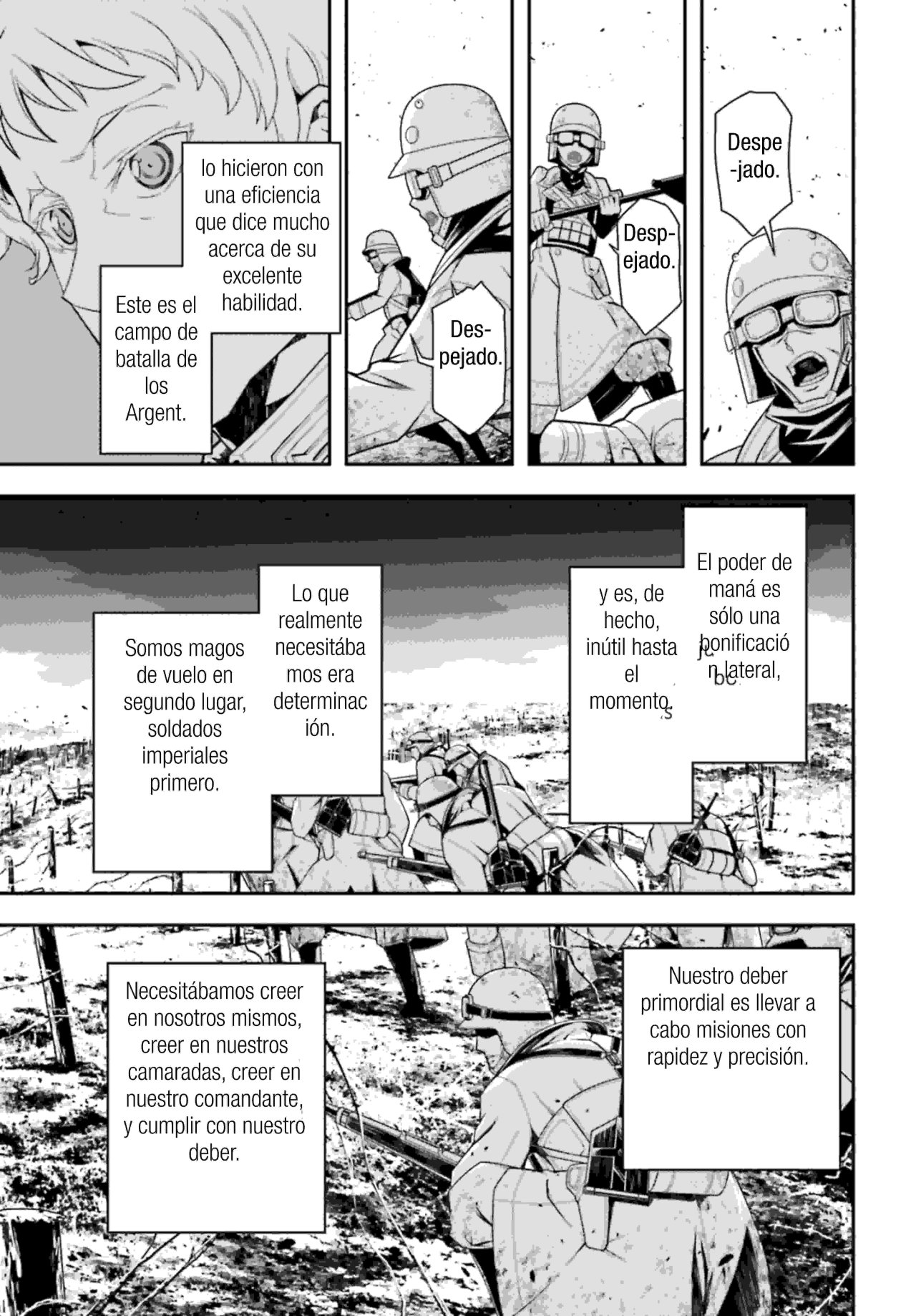 Youjo Senki Capitulo 31: El Demonio del Rin III página 50