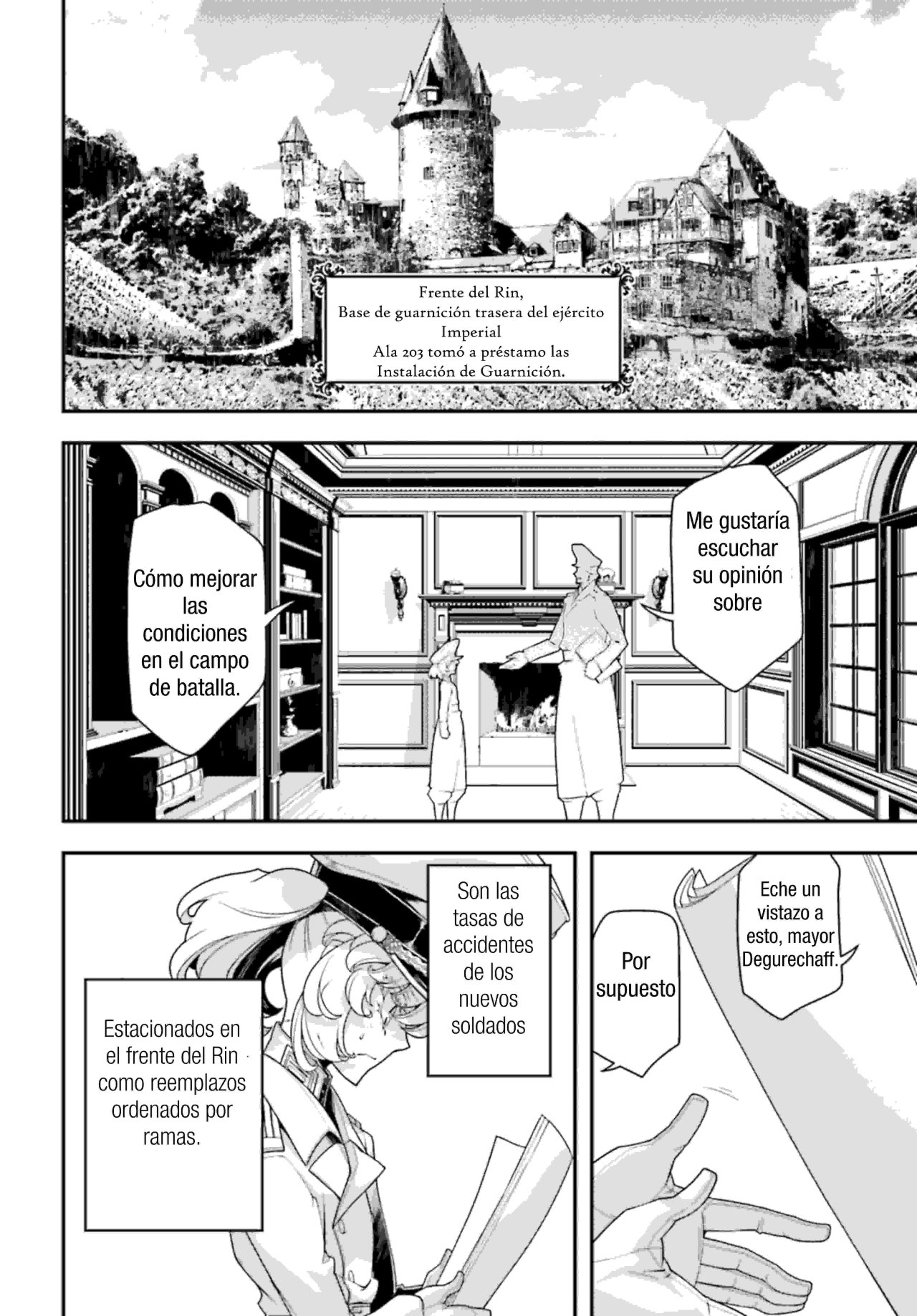 Youjo Senki Capitulo 31: El Demonio del Rin III página 9